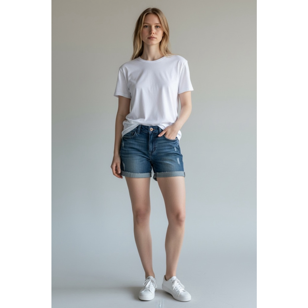 Women's Delia’s Reese Juniors Jean Shorts Size 5 Denim NWT